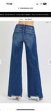 RISEN MID RISE WIDE LEG JEAN