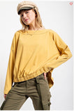 Cotton Jersey Loose Fit Top
