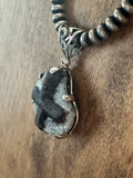 Staurolite & Topaz Pendant