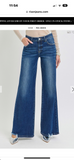 RISEN MID RISE WIDE LEG JEAN