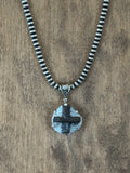 Staurolite & Topaz Pendant