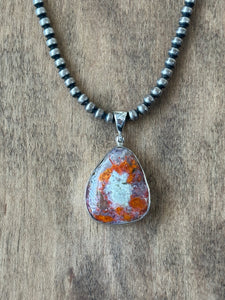 Magma Chalcedony Pendant