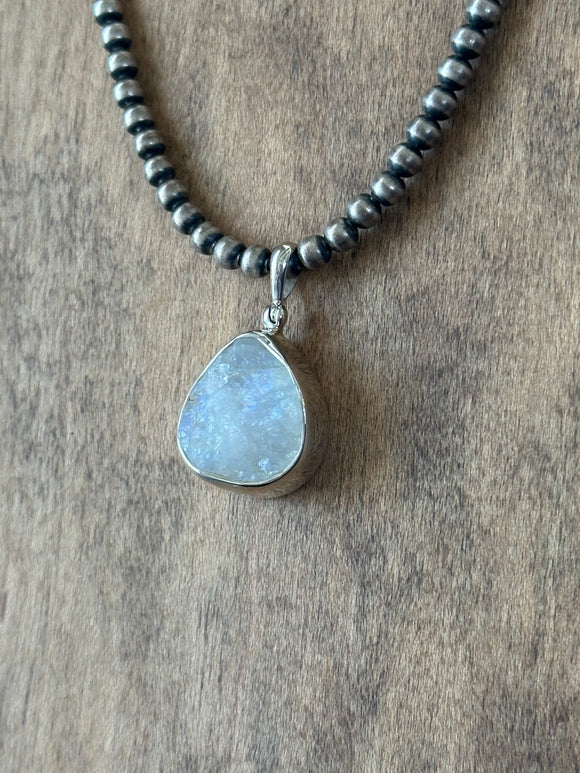 Rainbow Moonstone Pendant