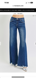 RISEN MID RISE WIDE LEG JEAN