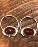 Carnelian Dangle Earrings