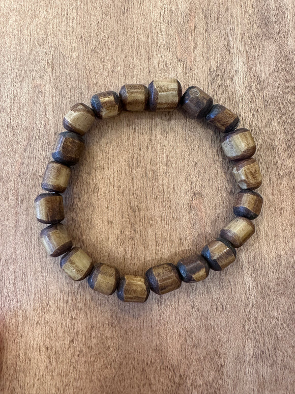 Brown Puff Seed Bracelet