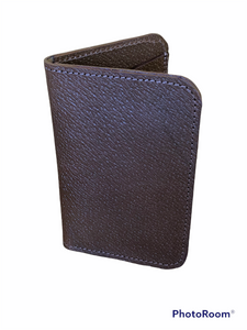 Brown Leather Bi-Fold wallet
