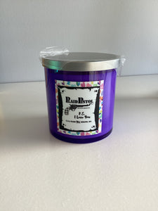 PLAID PISTOL CANDLES
