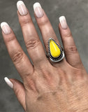 Yellow Rosarita Ring